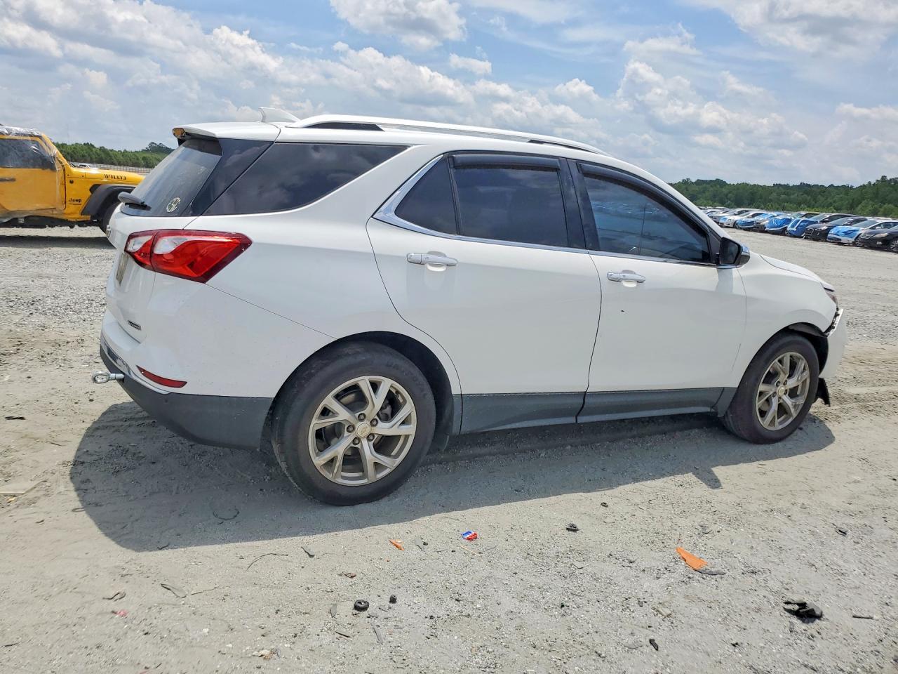 2018 Chevrolet Equinox Premier White vin: 3GNAXMEVXJS641430