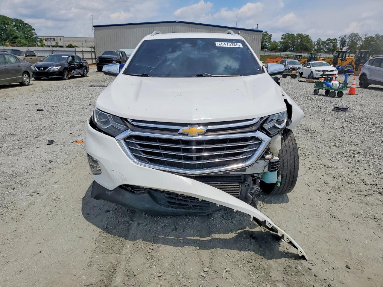 2018 Chevrolet Equinox Premier White vin: 3GNAXMEVXJS641430