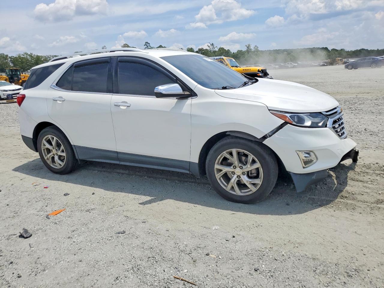 2018 Chevrolet Equinox Premier White vin: 3GNAXMEVXJS641430