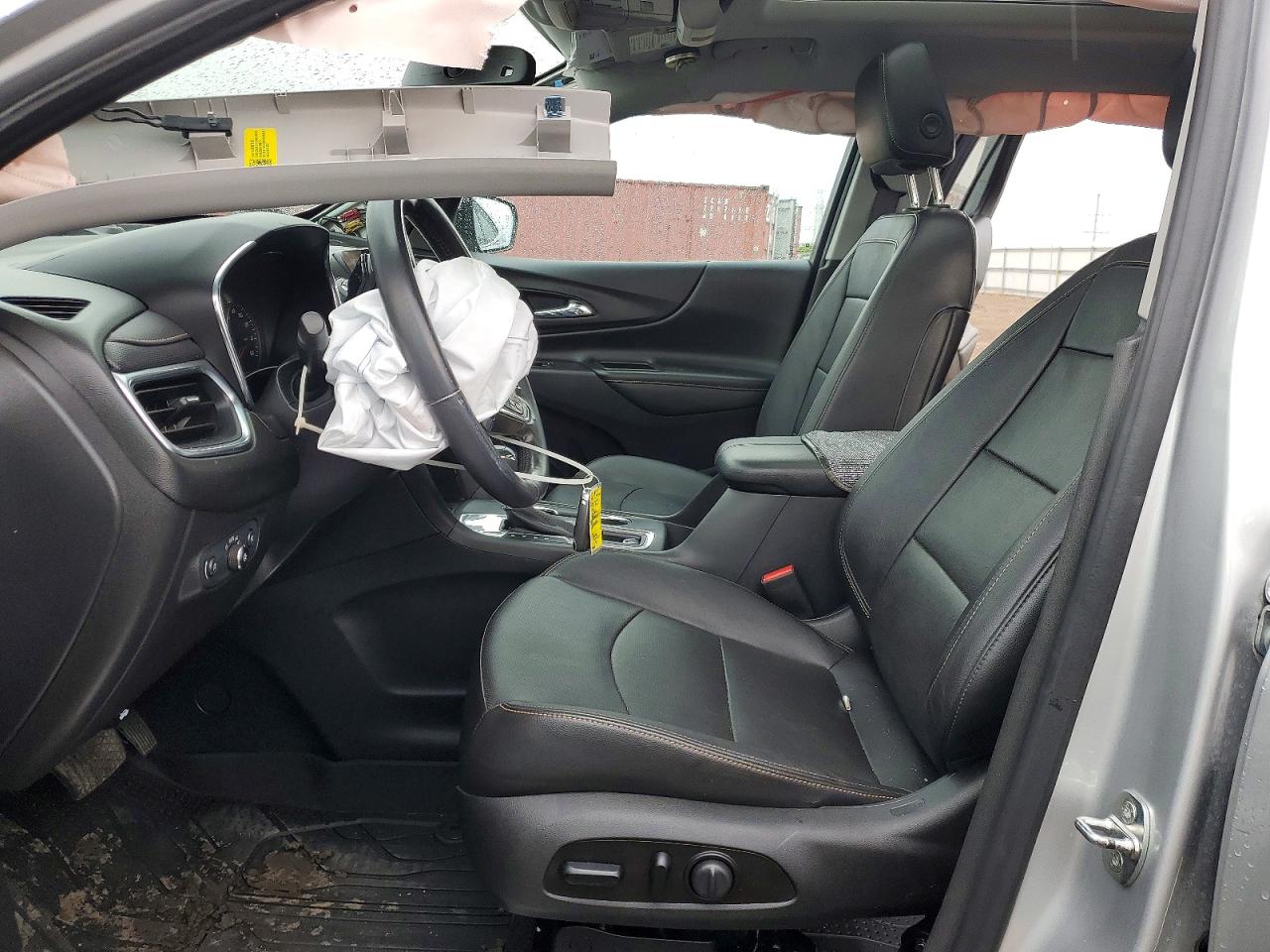 2021 Chevrolet Equinox Premier Silver vin: 3GNAXNEV0MS163786