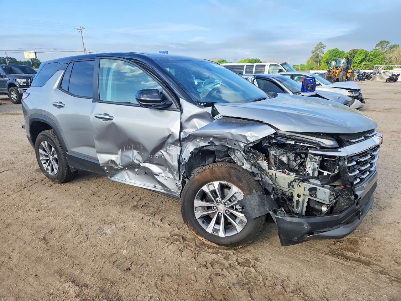2026 Chevrolet Equinox Lt Silver vin: 3GNAXPEG3TL234632