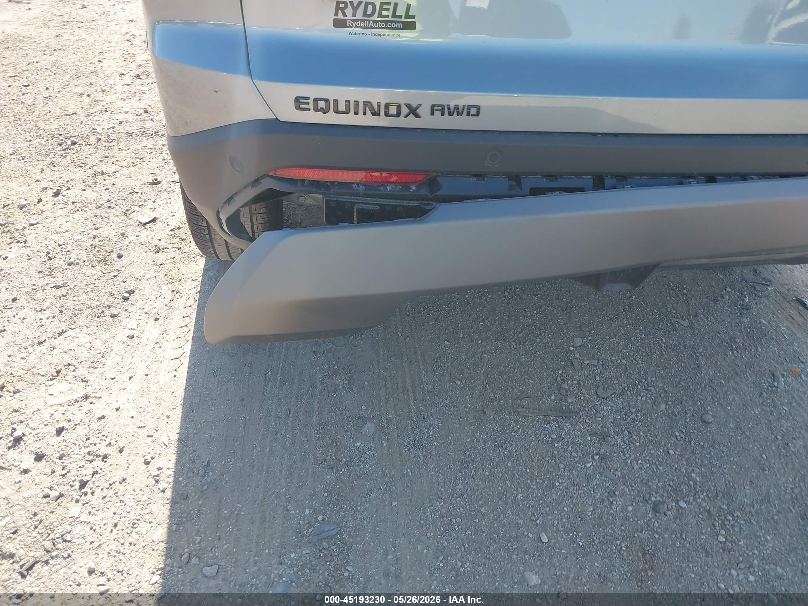 2026 Chevrolet Equinox Awd Lt Gray vin: 3GNAXPEG4TL433110