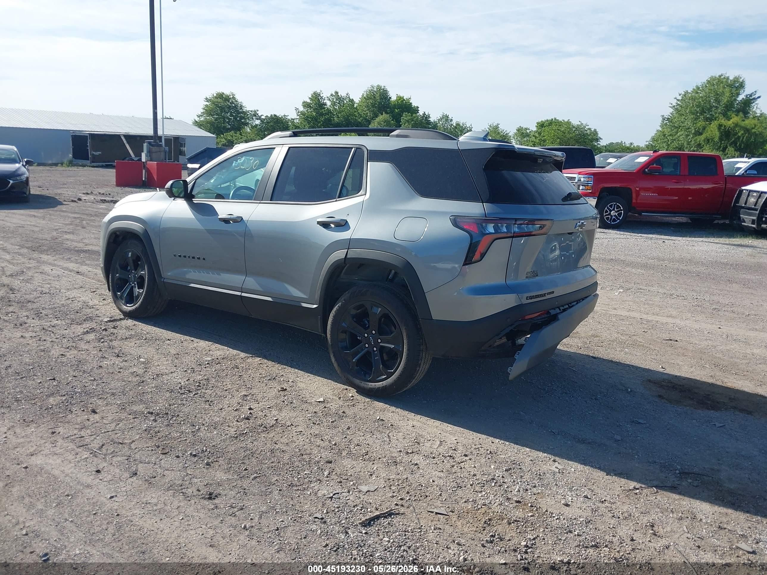 2026 Chevrolet Equinox Awd Lt Gray vin: 3GNAXPEG4TL433110