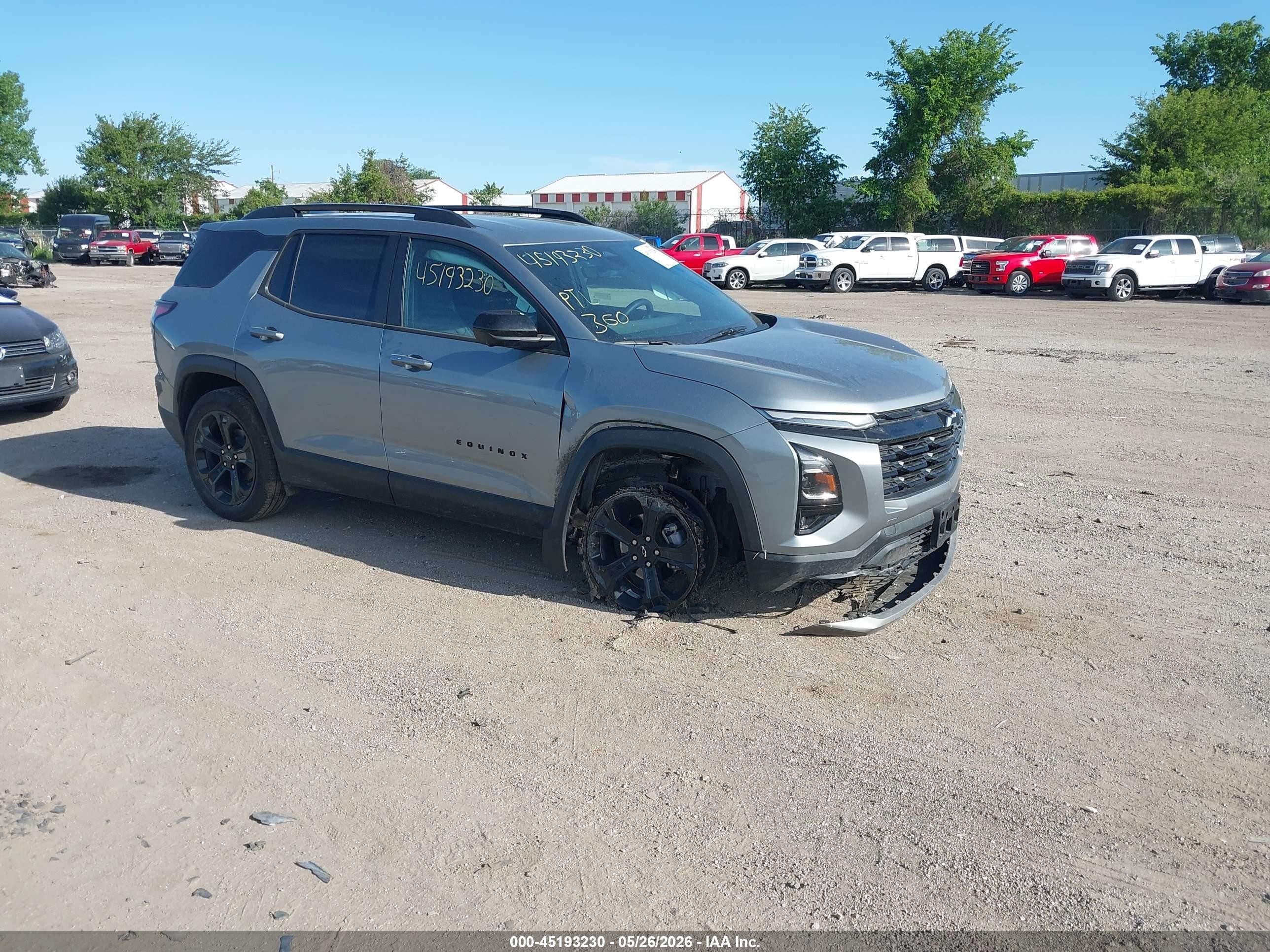 2026 Chevrolet Equinox Awd Lt Gray vin: 3GNAXPEG4TL433110