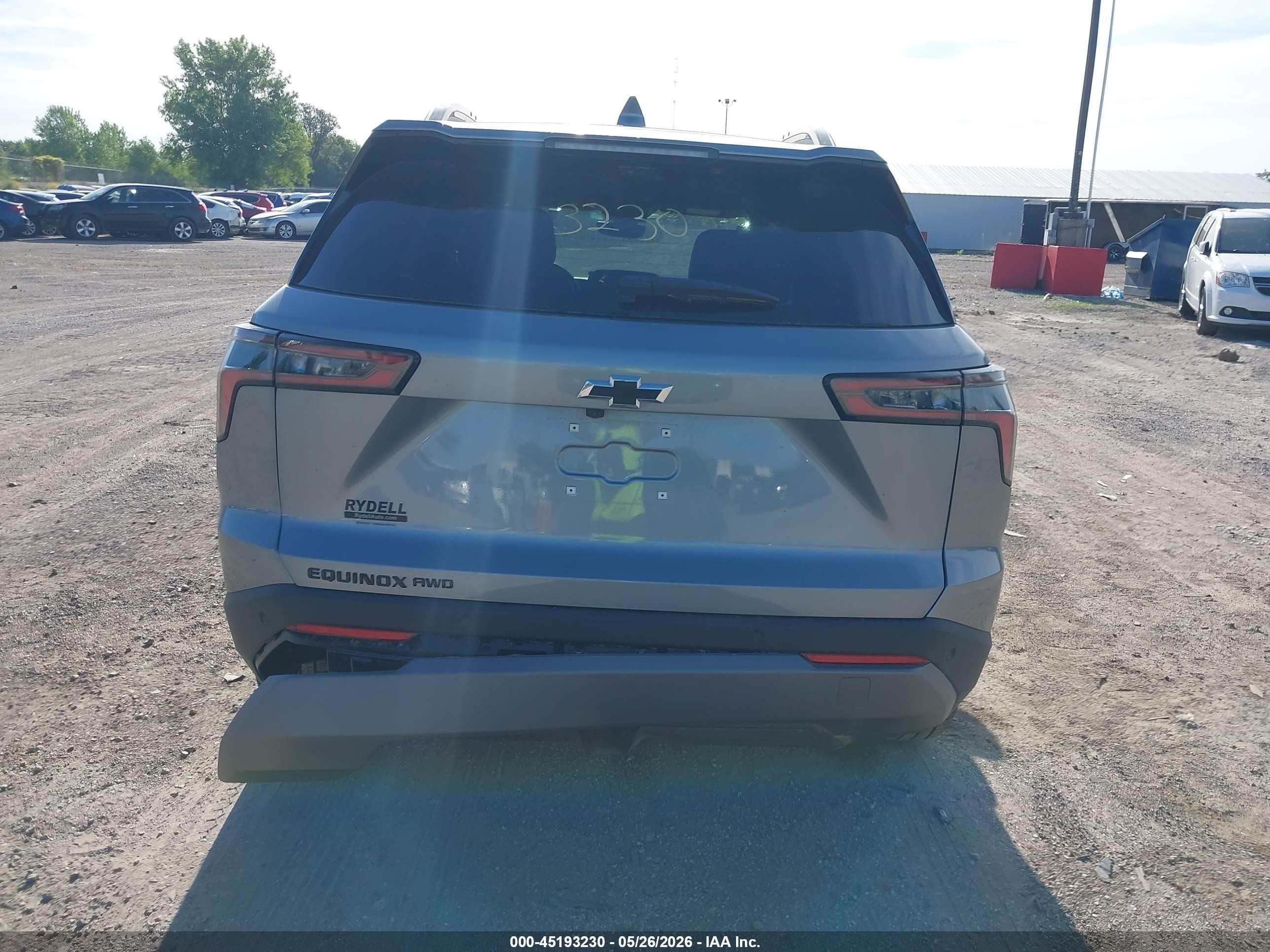 2026 Chevrolet Equinox Awd Lt Gray vin: 3GNAXPEG4TL433110