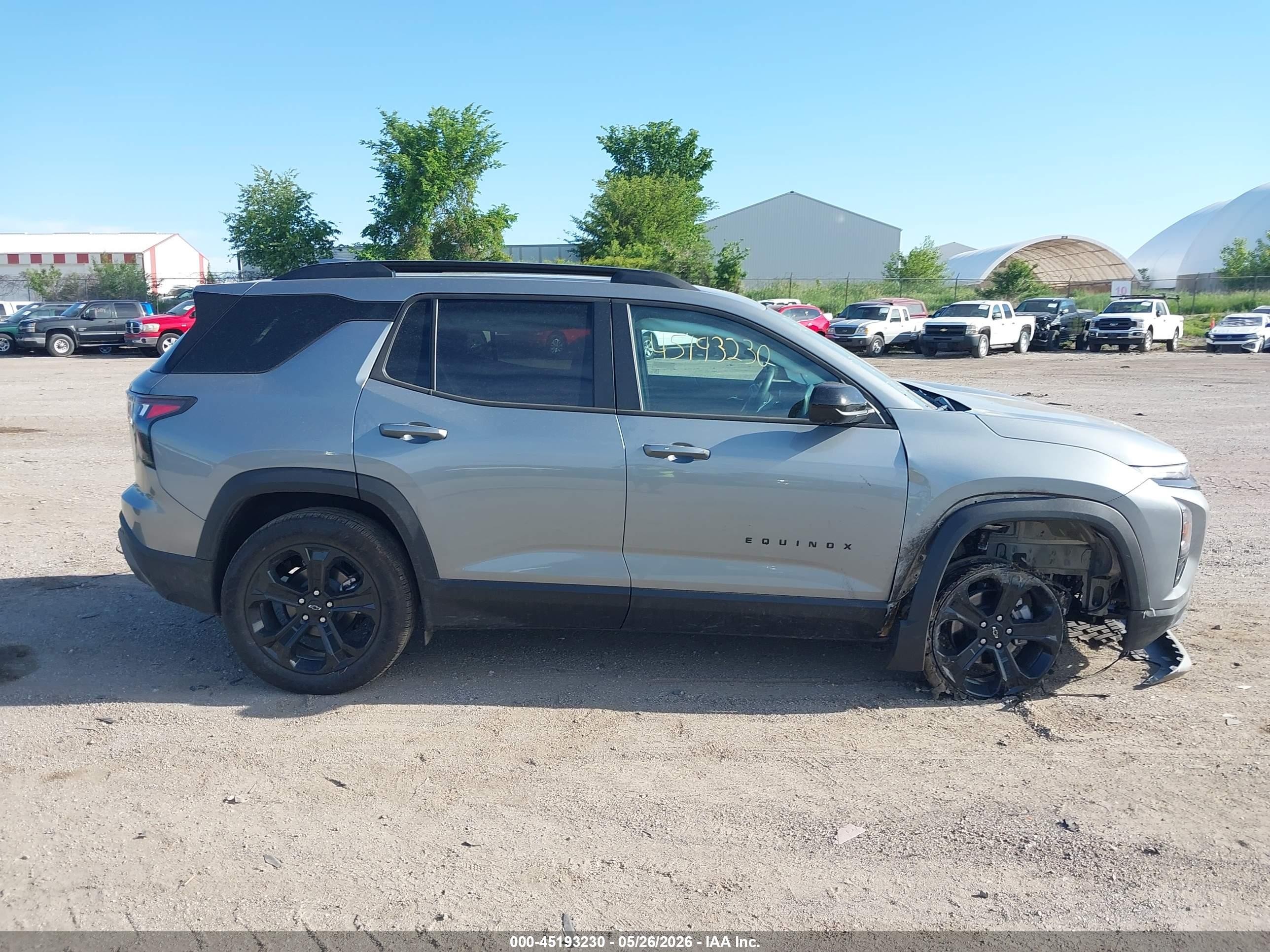 2026 Chevrolet Equinox Awd Lt Gray vin: 3GNAXPEG4TL433110