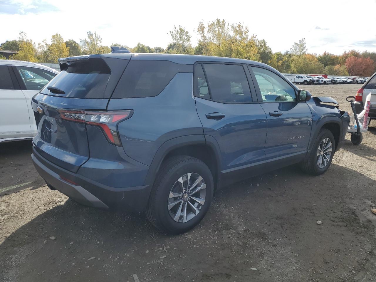 2026 Chevrolet Equinox Lt Синий vin: 3GNAXPEG6TL170215