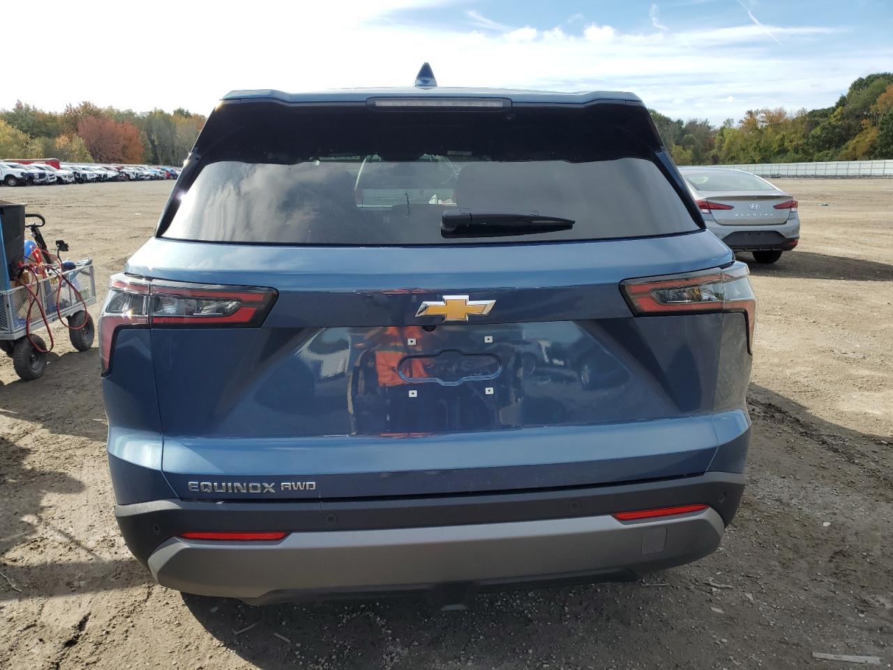 2026 Chevrolet Equinox Lt Синий vin: 3GNAXPEG6TL170215