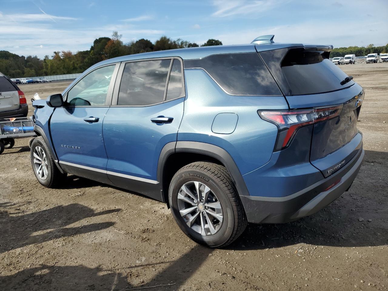 2026 Chevrolet Equinox Lt Синий vin: 3GNAXPEG6TL170215
