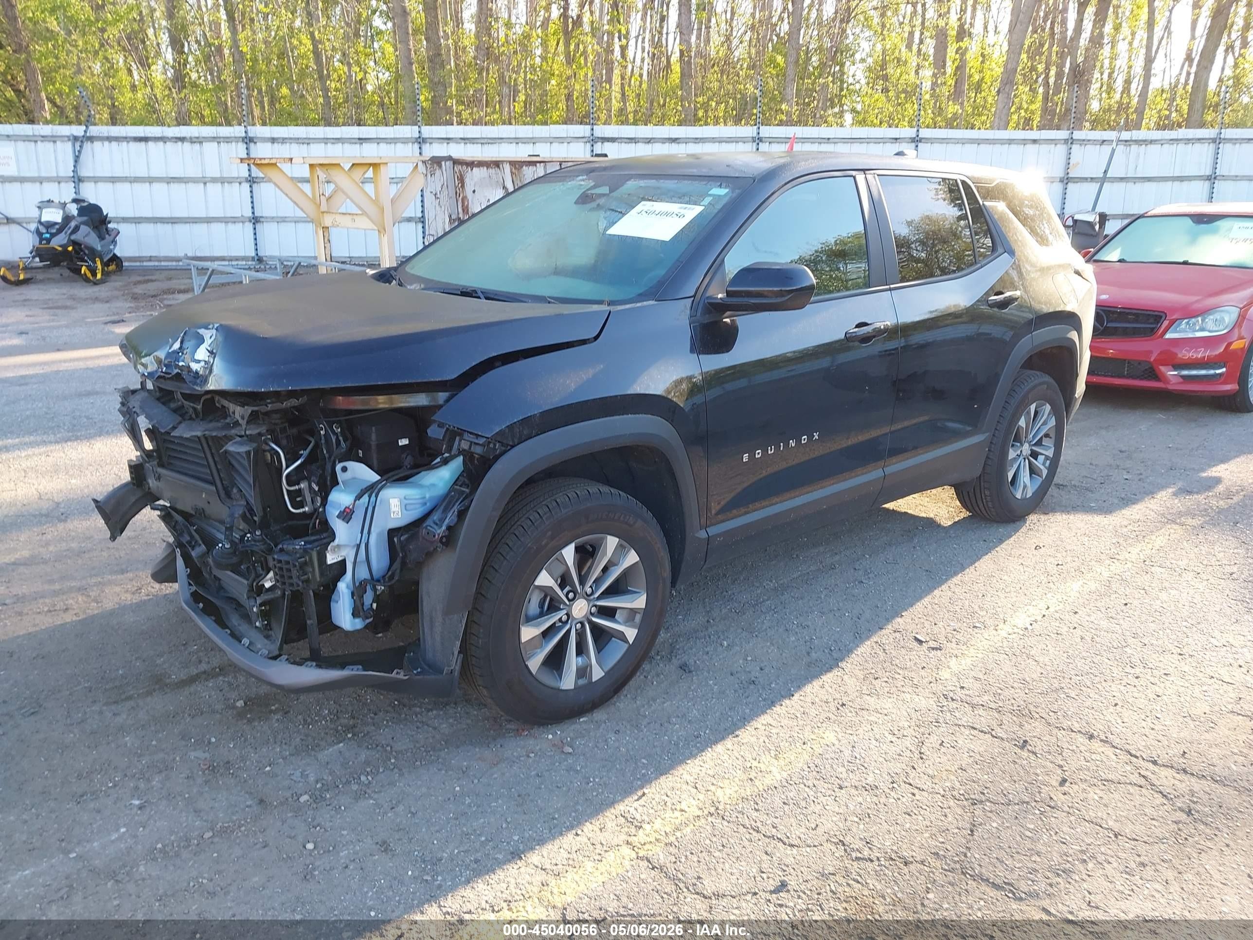 2025 Chevrolet Equinox Awd Lt Черный vin: 3GNAXPEG8SL295697