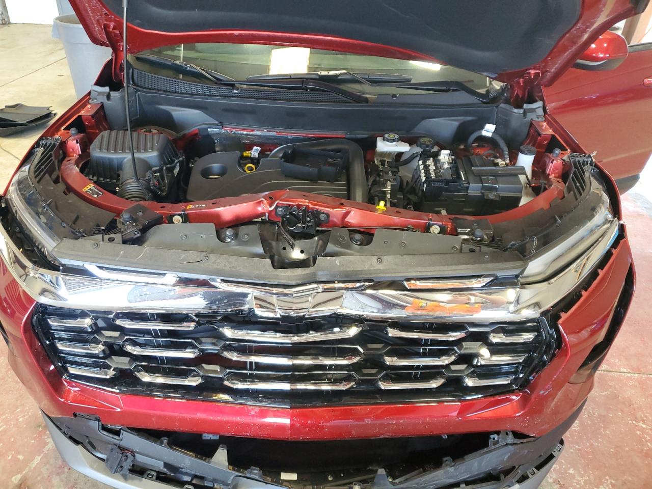 2026 Chevrolet Equinox Lt Красный vin: 3GNAXPEG8TL193267