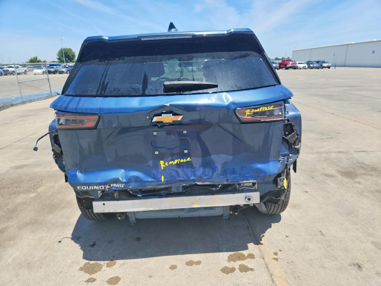 2025 Chevrolet Equinox Lt Blue vin: 3GNAXPEGXSL316405