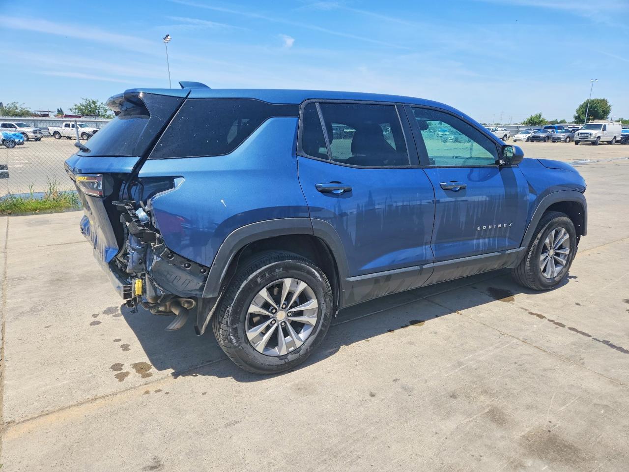 2025 Chevrolet Equinox Lt Blue vin: 3GNAXPEGXSL316405