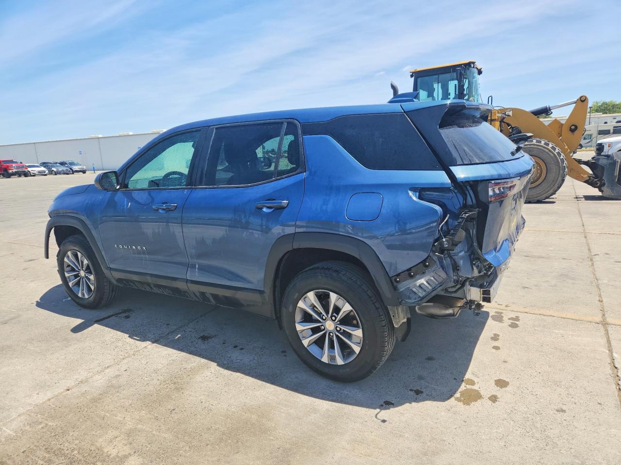 2025 Chevrolet Equinox Lt Blue vin: 3GNAXPEGXSL316405