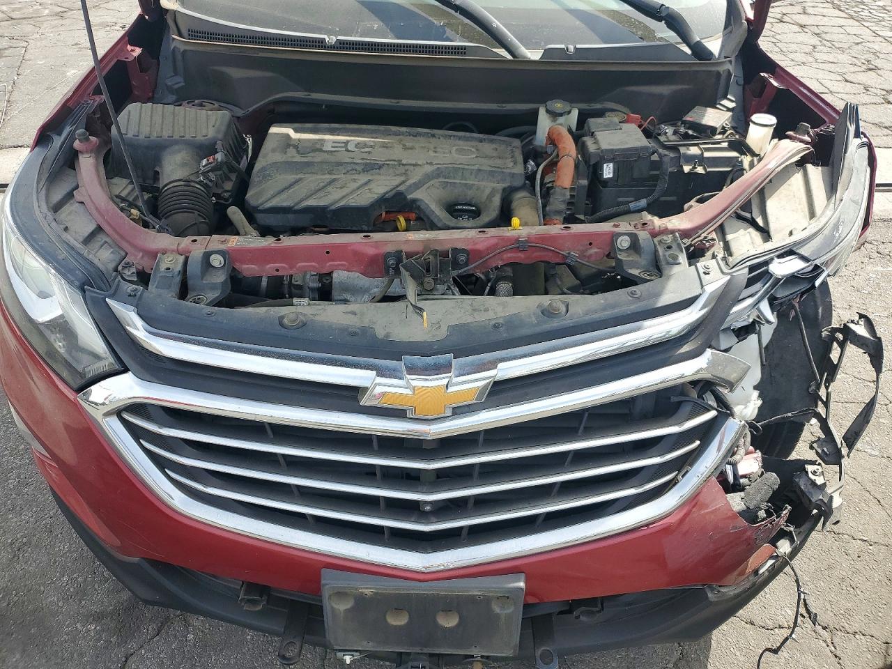 2018 Chevrolet Equinox Premier Maroon vin: 3GNAXPEU8JS561651