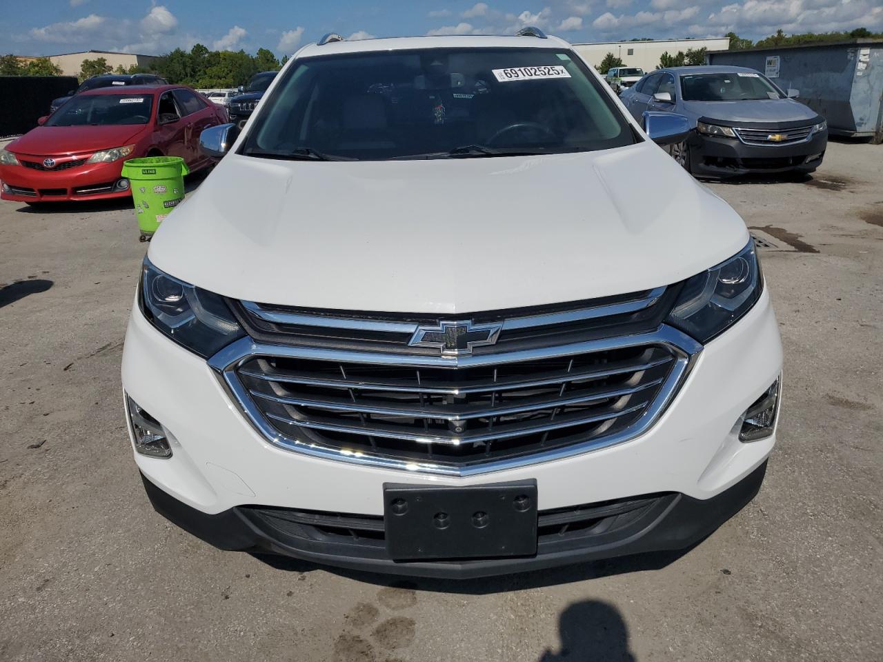 2019 Chevrolet Equinox Premier Белый vin: 3GNAXPEX5KS570206