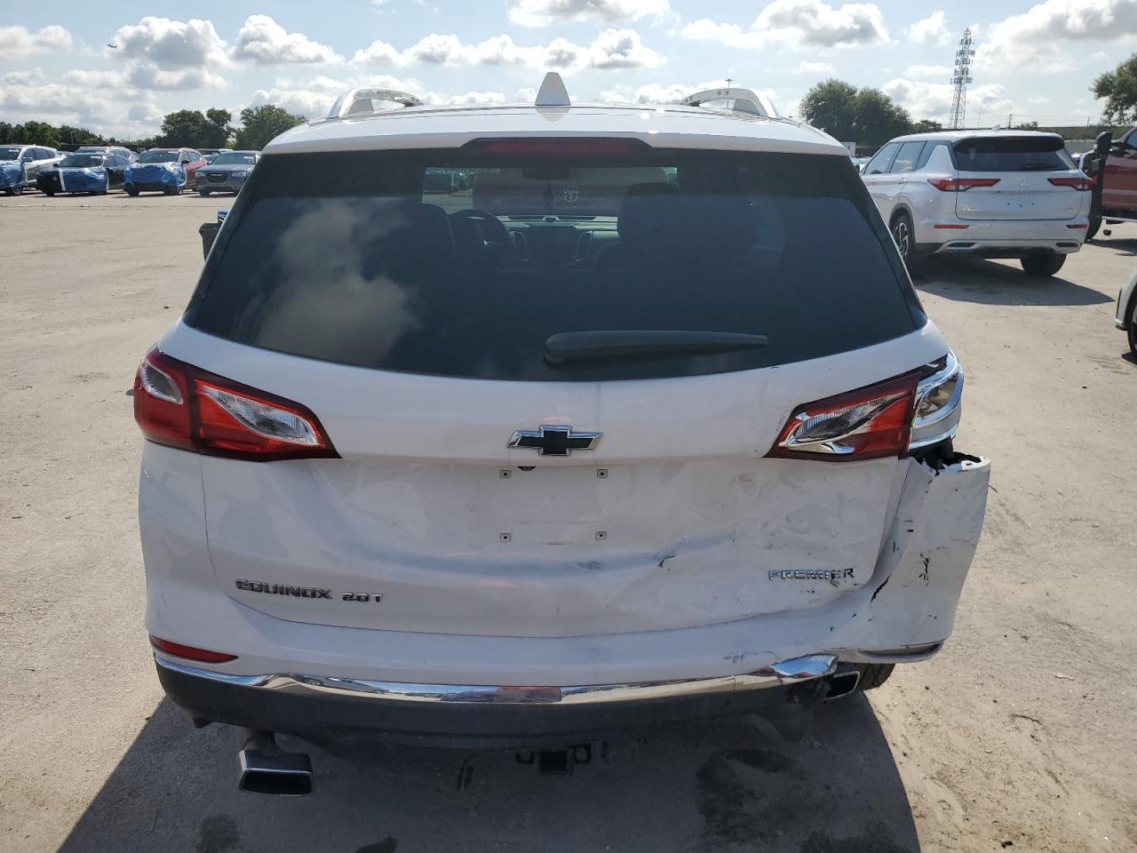 2019 Chevrolet Equinox Premier Белый vin: 3GNAXPEX5KS570206
