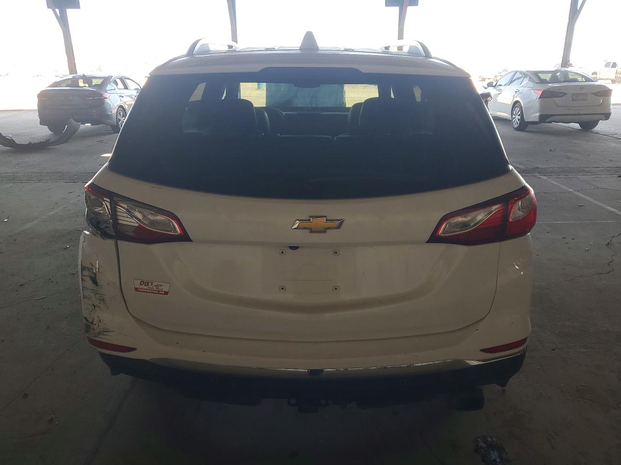 2020 Chevrolet Equinox Premier White vin: 3GNAXPEXXLS737225
