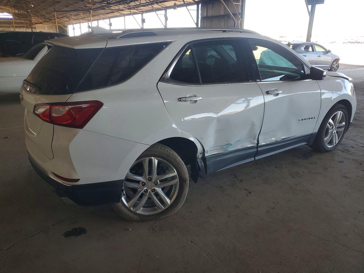 2020 Chevrolet Equinox Premier White vin: 3GNAXPEXXLS737225