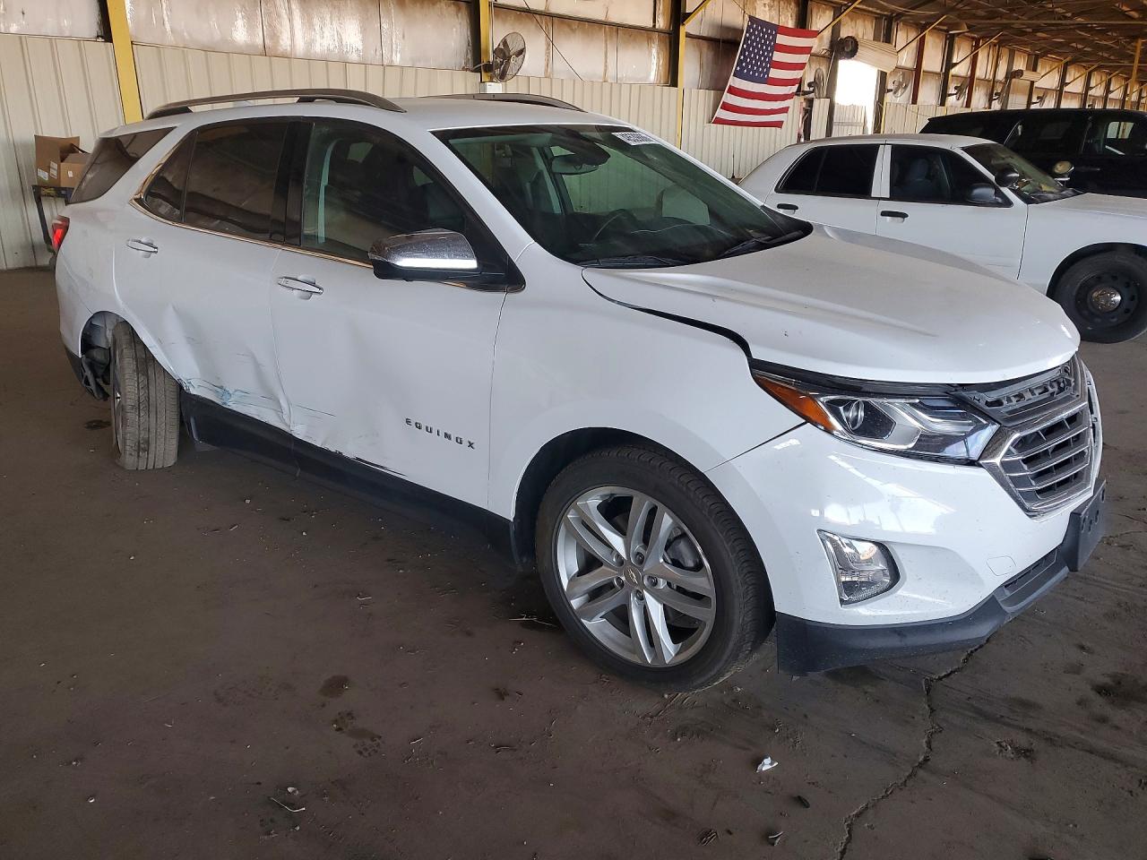 2020 Chevrolet Equinox Premier White vin: 3GNAXPEXXLS737225
