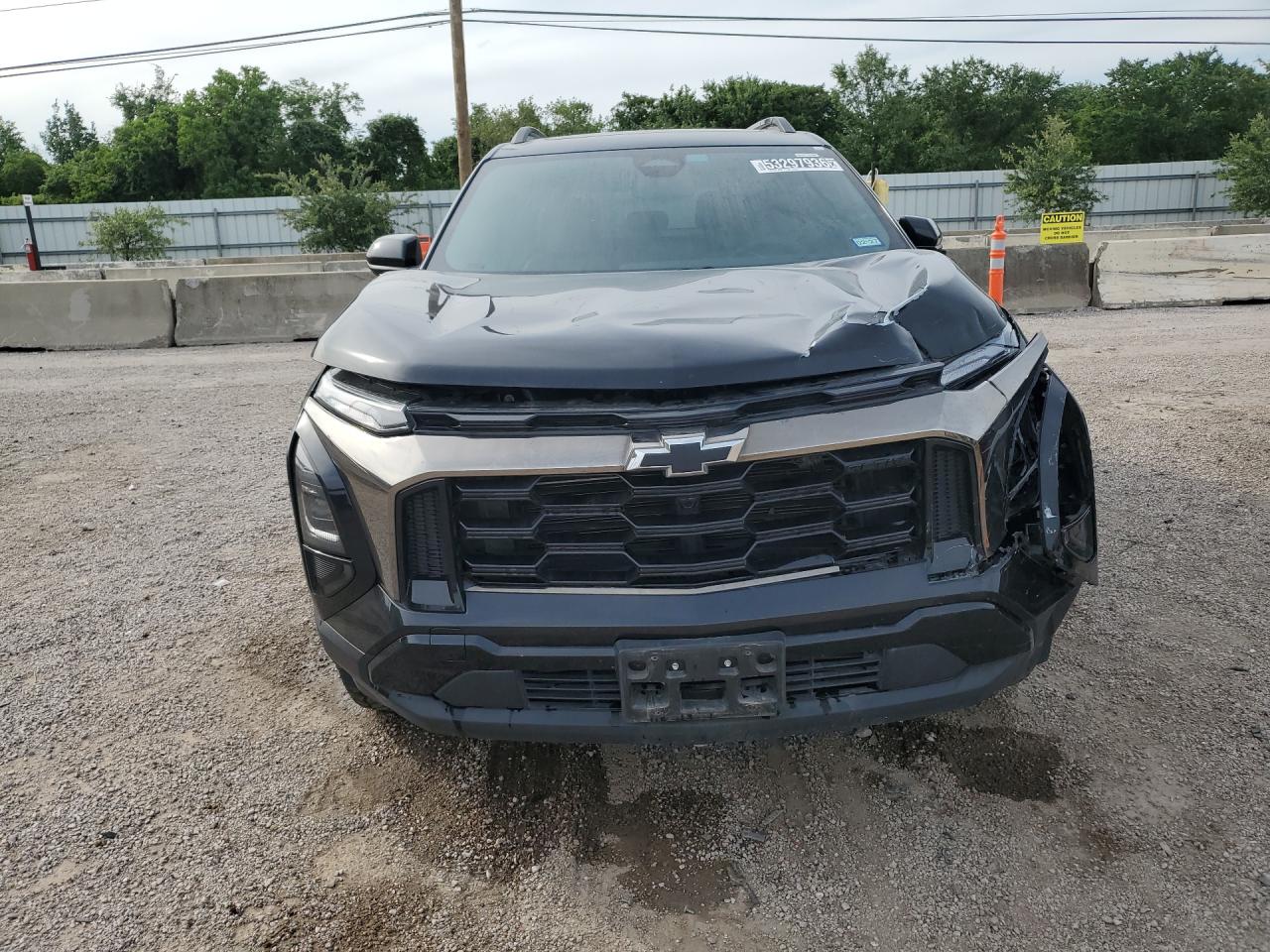2025 Chevrolet Equinox Activ Black vin: 3GNAXSEG0SL250708 Damage: Grille, Broken, Replacement Required
