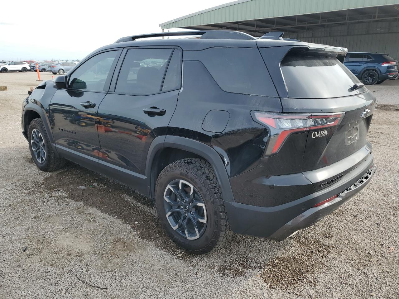 2025 Chevrolet Equinox Activ Black vin: 3GNAXSEG0SL250708 Damage: Left Qtr Panel, Dent(S) W/ Paint Dmg, 9 To 10 Inches
