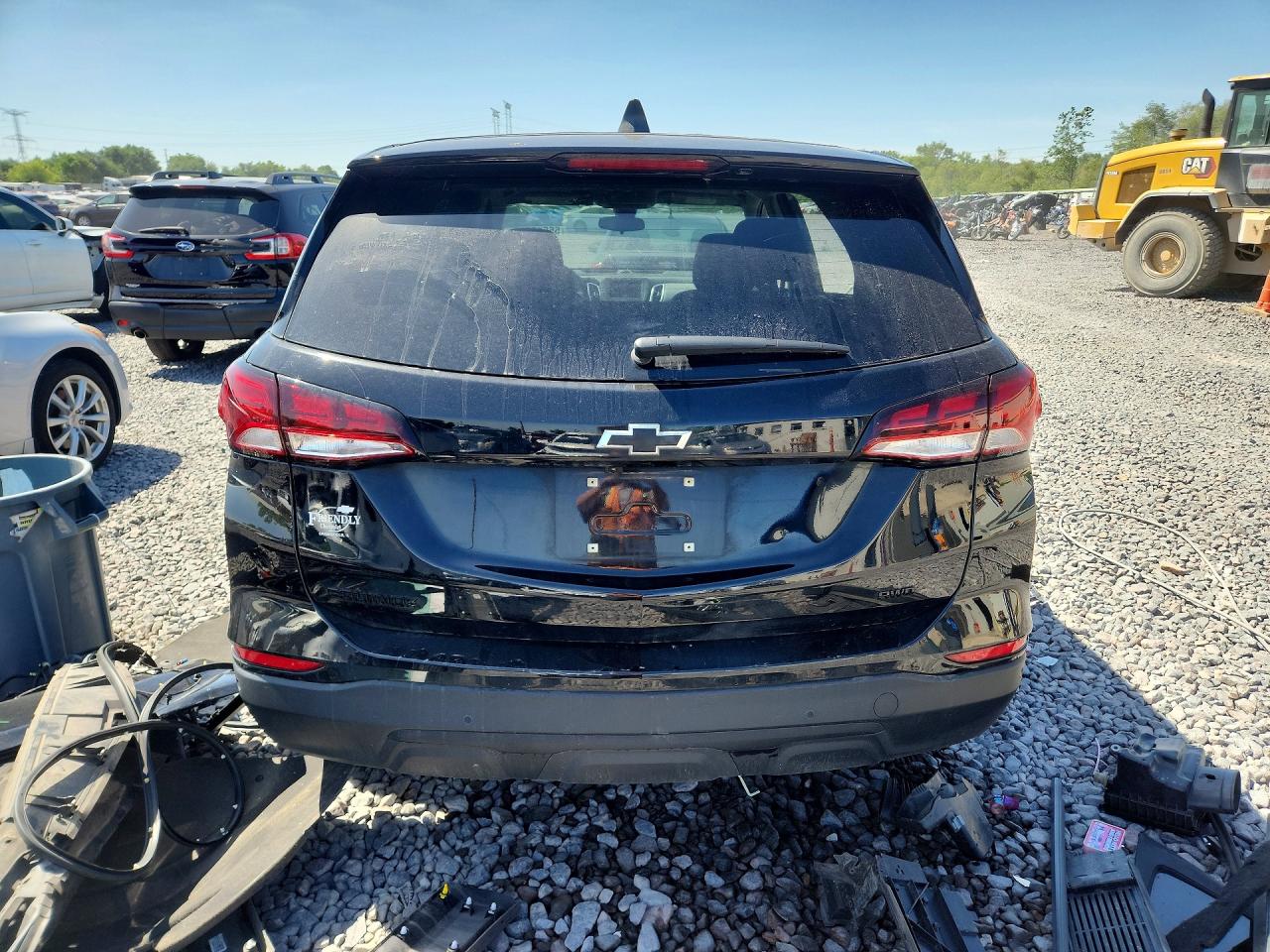 2024 Chevrolet Equinox Ls Black vin: 3GNAXSEG4RL209217