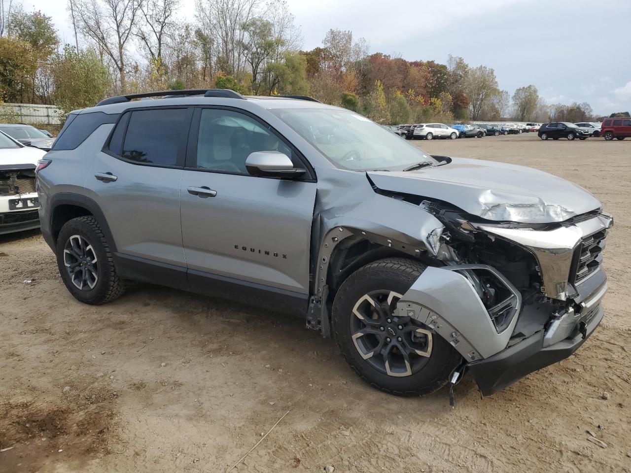 2025 Chevrolet Equinox Activ Silver vin: 3GNAXSEG6SL150936