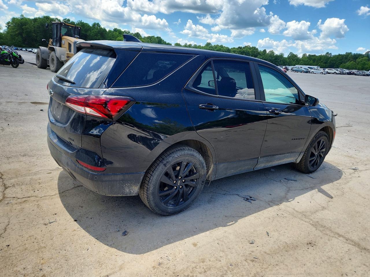 2023 Chevrolet Equinox Ls Black vin: 3GNAXSEG9PL204608