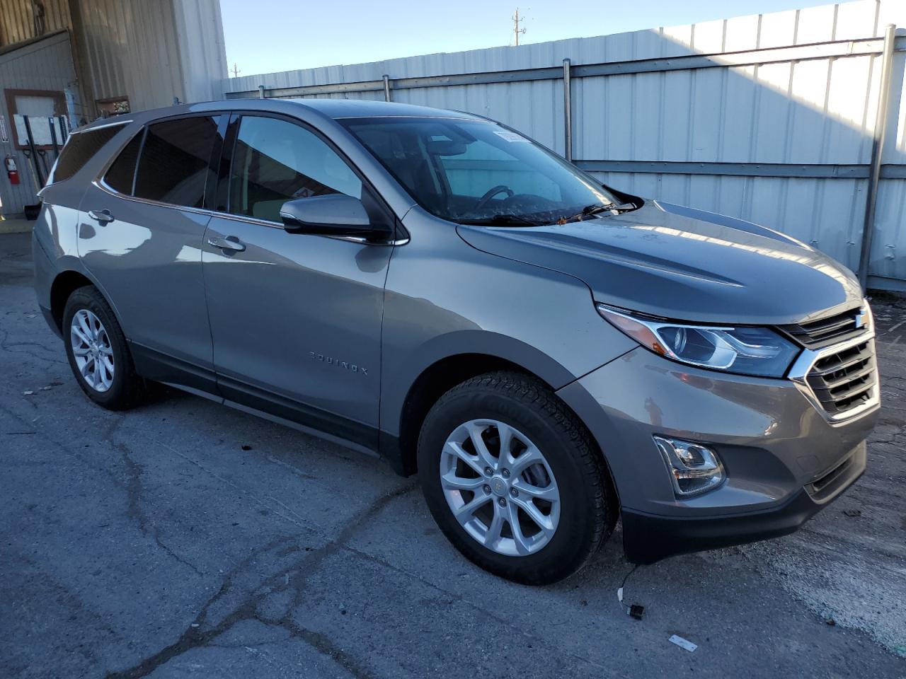 2018 Chevrolet Equinox Lt Gray vin: 3GNAXSEV0JS577256