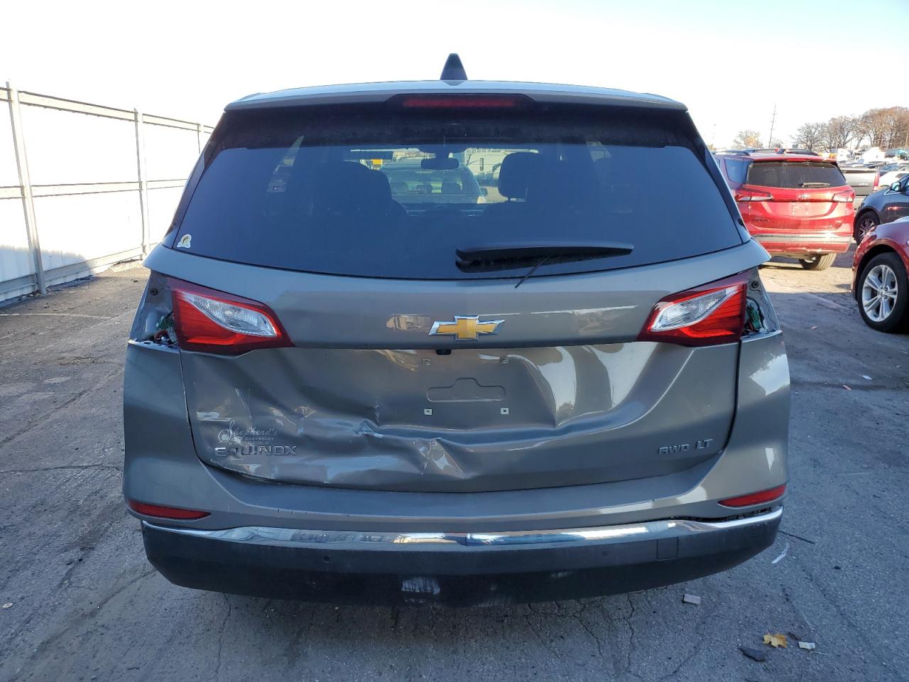 2018 Chevrolet Equinox Lt Gray vin: 3GNAXSEV0JS577256