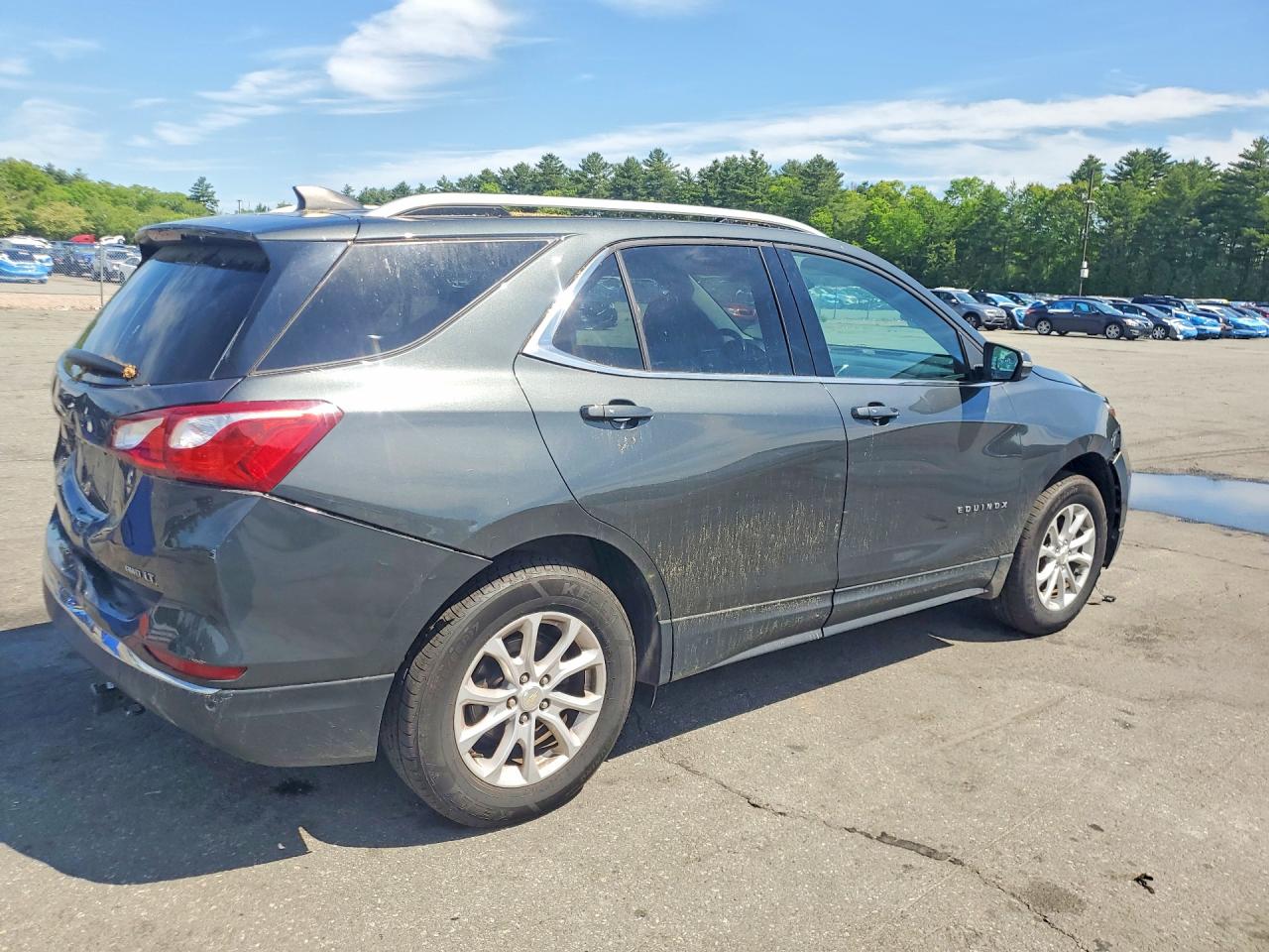 2018 Chevrolet Equinox Lt Charcoal vin: 3GNAXSEV2JS578764