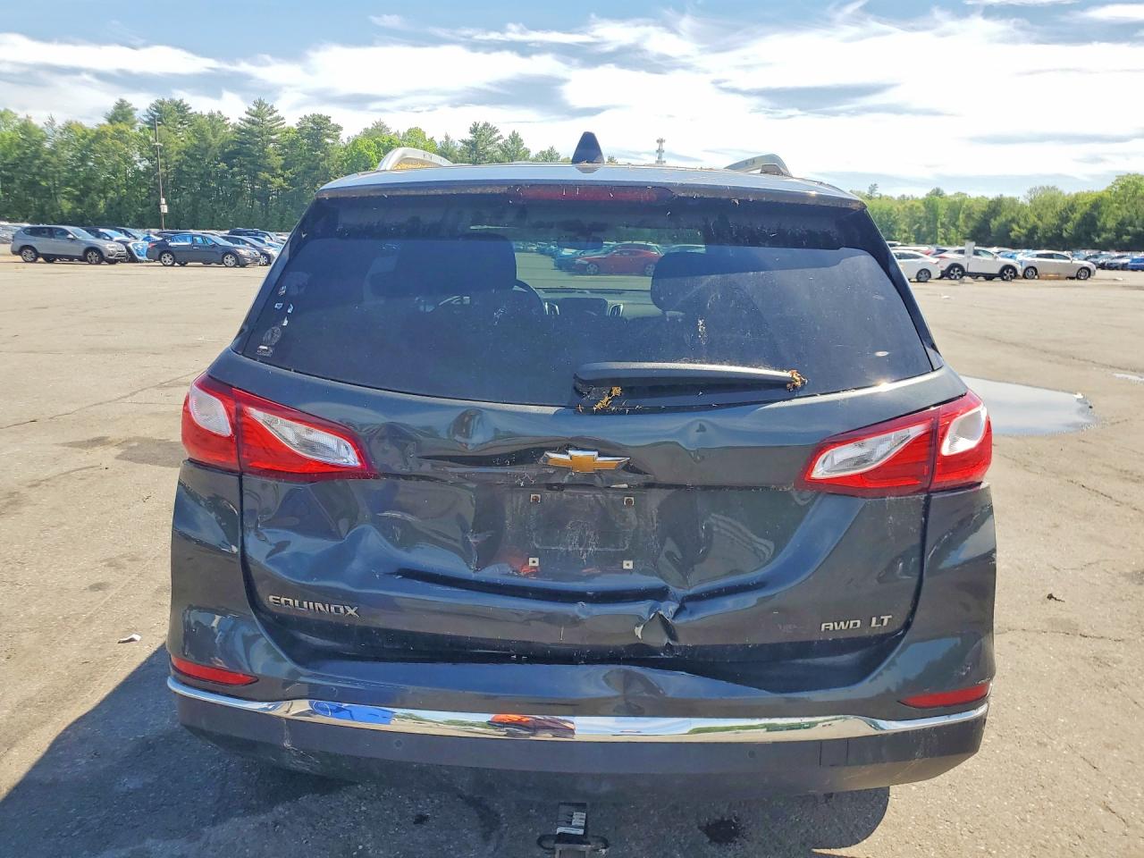 2018 Chevrolet Equinox Lt Charcoal vin: 3GNAXSEV2JS578764