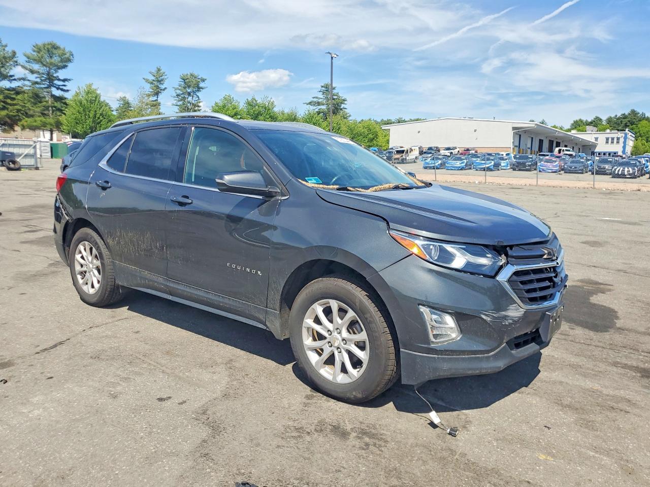 2018 Chevrolet Equinox Lt Charcoal vin: 3GNAXSEV2JS578764