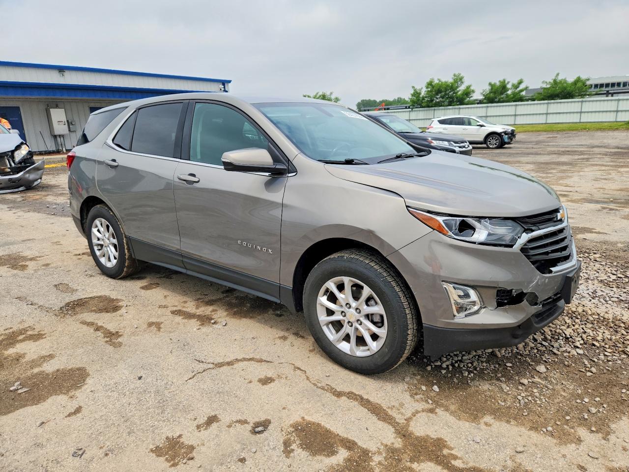 2018 Chevrolet Equinox Lt Gray vin: 3GNAXSEV3JS552447
