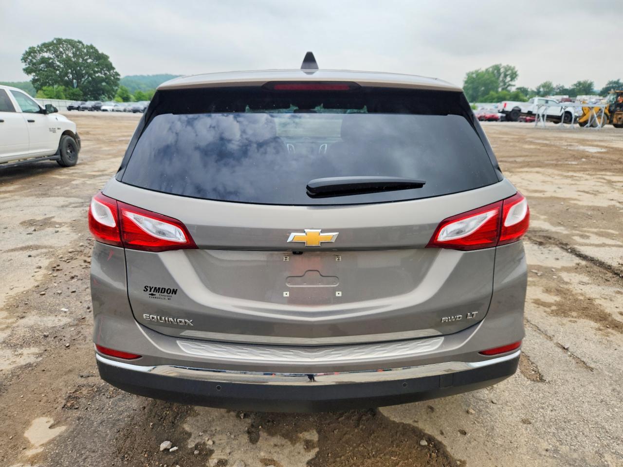2018 Chevrolet Equinox Lt Gray vin: 3GNAXSEV3JS552447