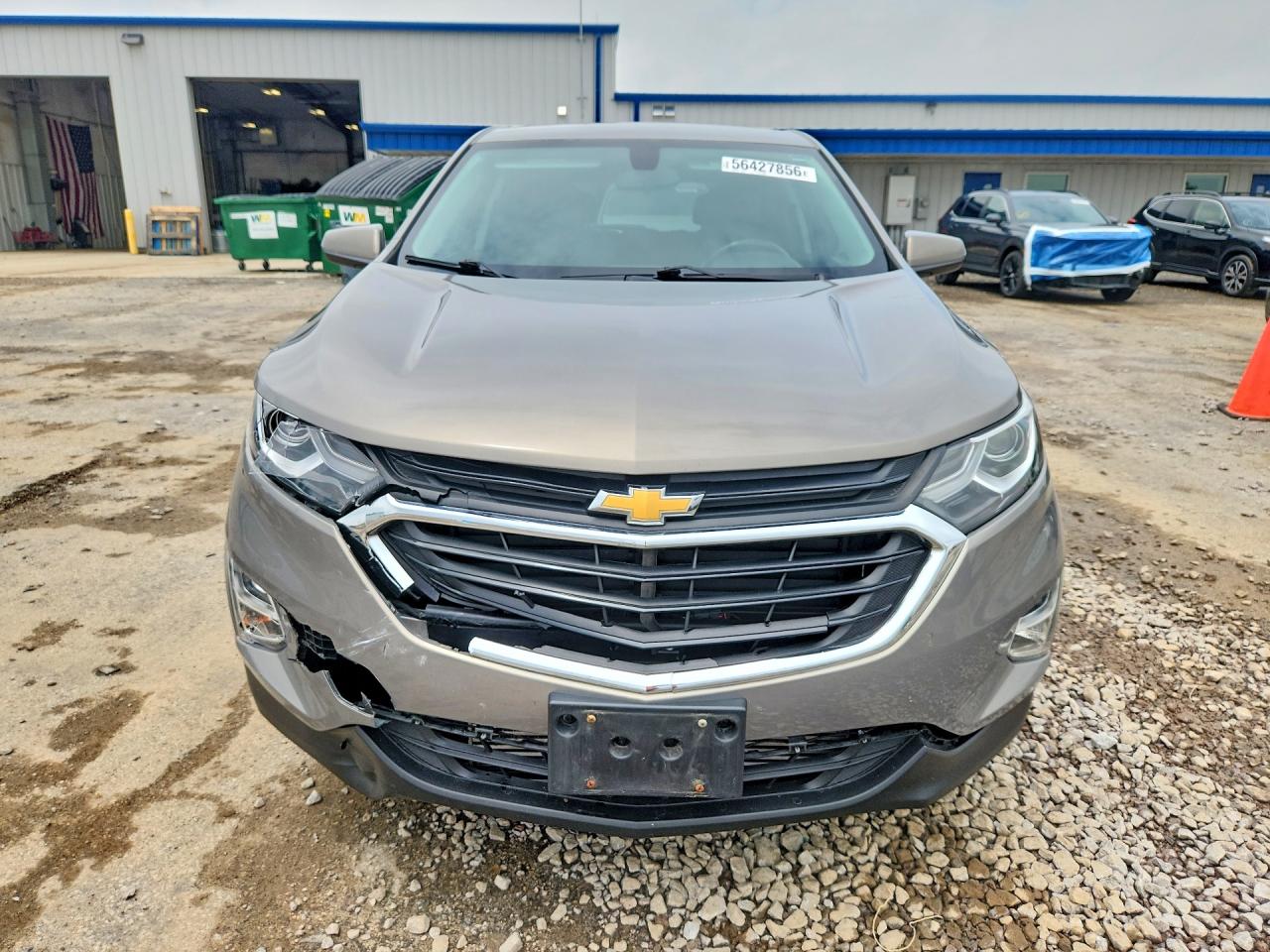 2018 Chevrolet Equinox Lt Gray vin: 3GNAXSEV3JS552447