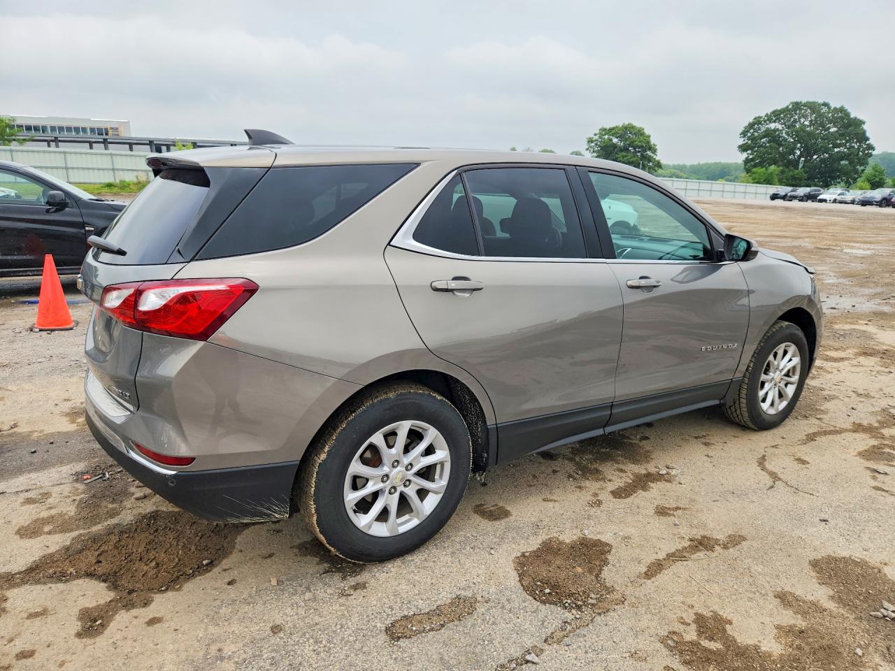 2018 Chevrolet Equinox Lt Gray vin: 3GNAXSEV3JS552447