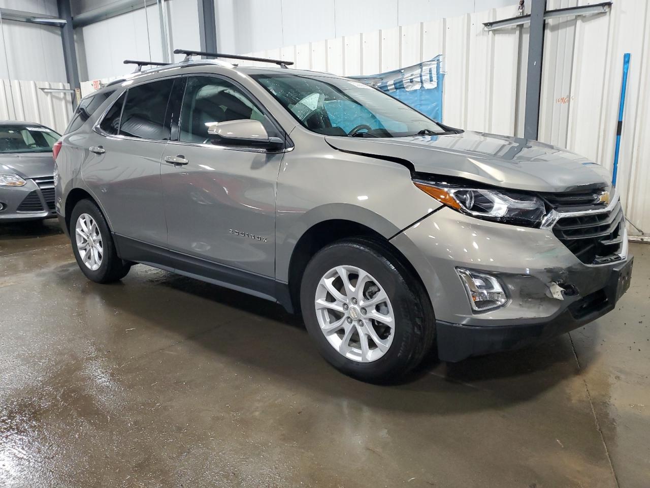 2018 Chevrolet Equinox Lt Серый vin: 3GNAXSEV3JS576537
