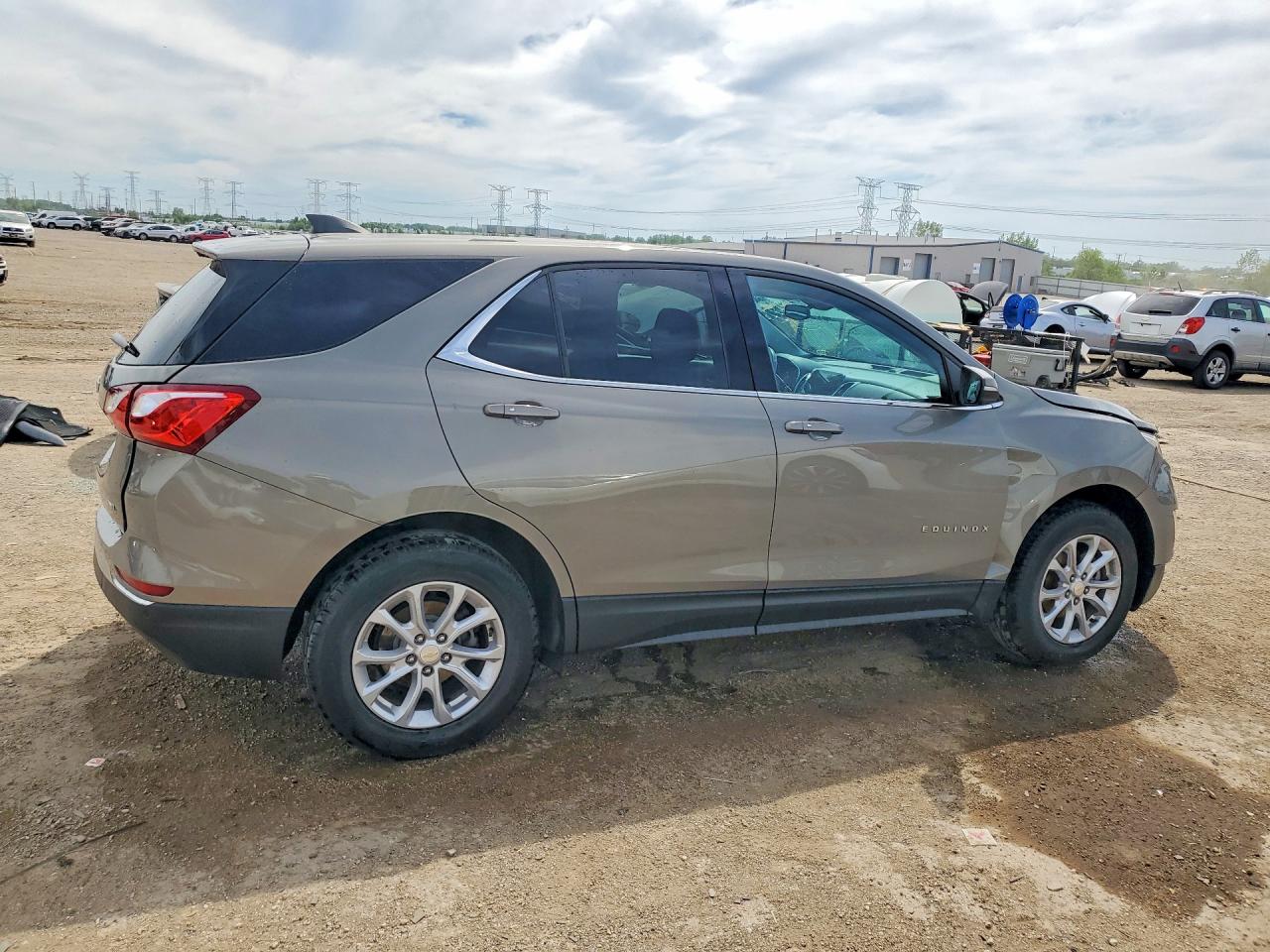 2018 Chevrolet Equinox Lt Tan vin: 3GNAXSEV3JS631830