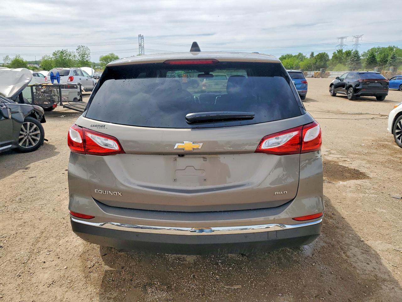 2018 Chevrolet Equinox Lt Tan vin: 3GNAXSEV3JS631830