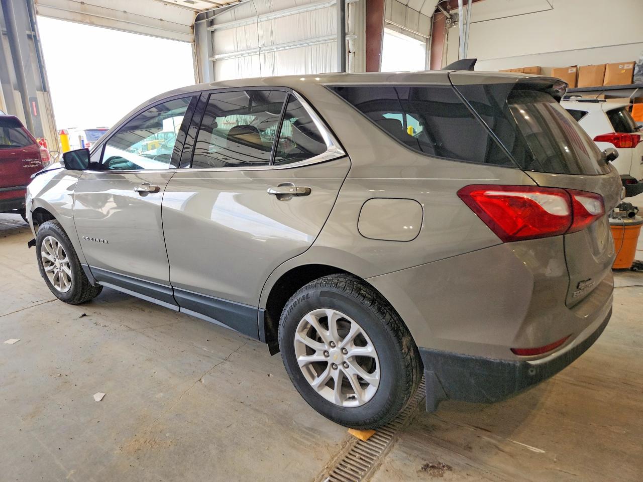 2018 Chevrolet Equinox Lt Gray vin: 3GNAXSEV4JS640827