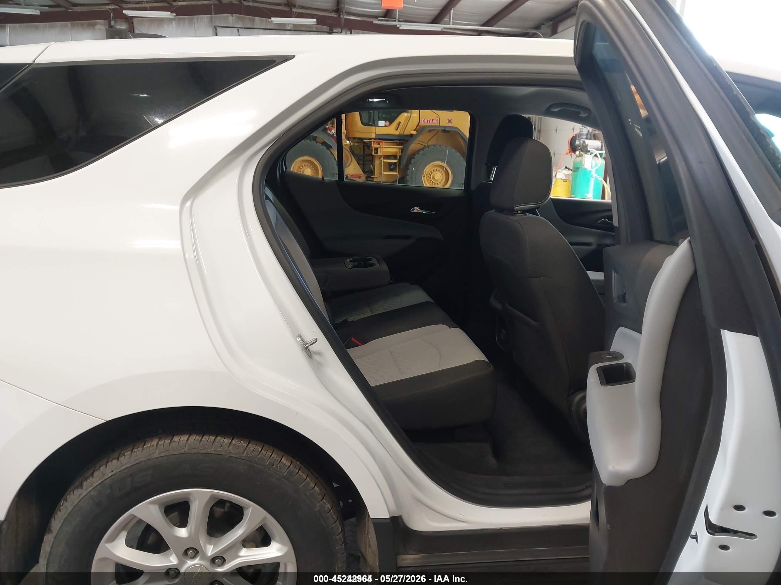 2020 Chevrolet Equinox Awd Ls White vin: 3GNAXSEV5LS629919