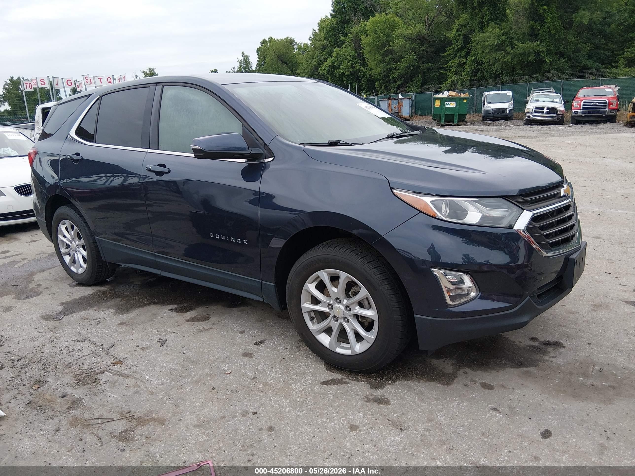2018 Chevrolet Equinox Lt Gray vin: 3GNAXSEV6JL126486