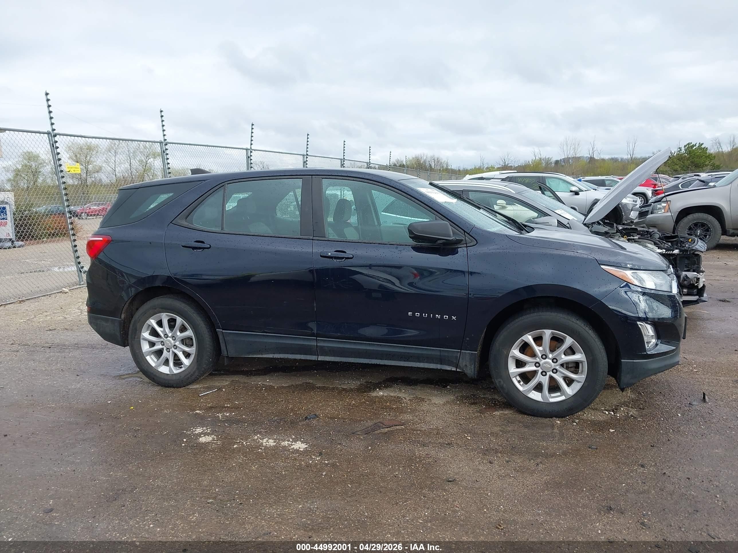 2021 Chevrolet Equinox Awd Ls Black vin: 3GNAXSEV6MS112209
