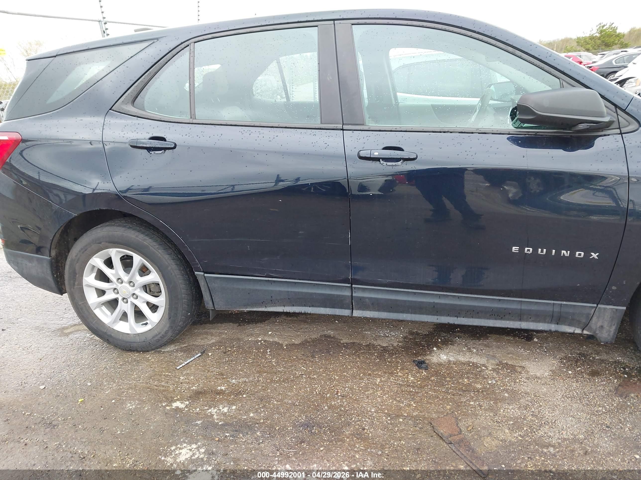 2021 Chevrolet Equinox Awd Ls Black vin: 3GNAXSEV6MS112209