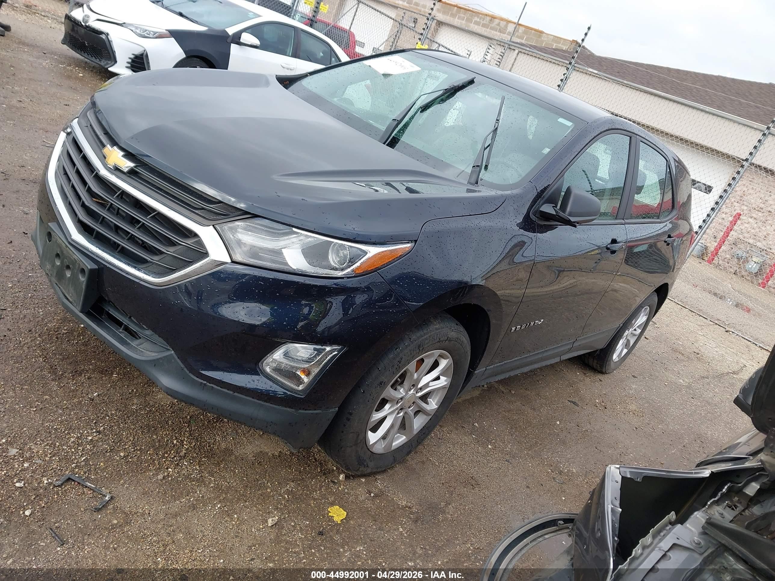 2021 Chevrolet Equinox Awd Ls Black vin: 3GNAXSEV6MS112209