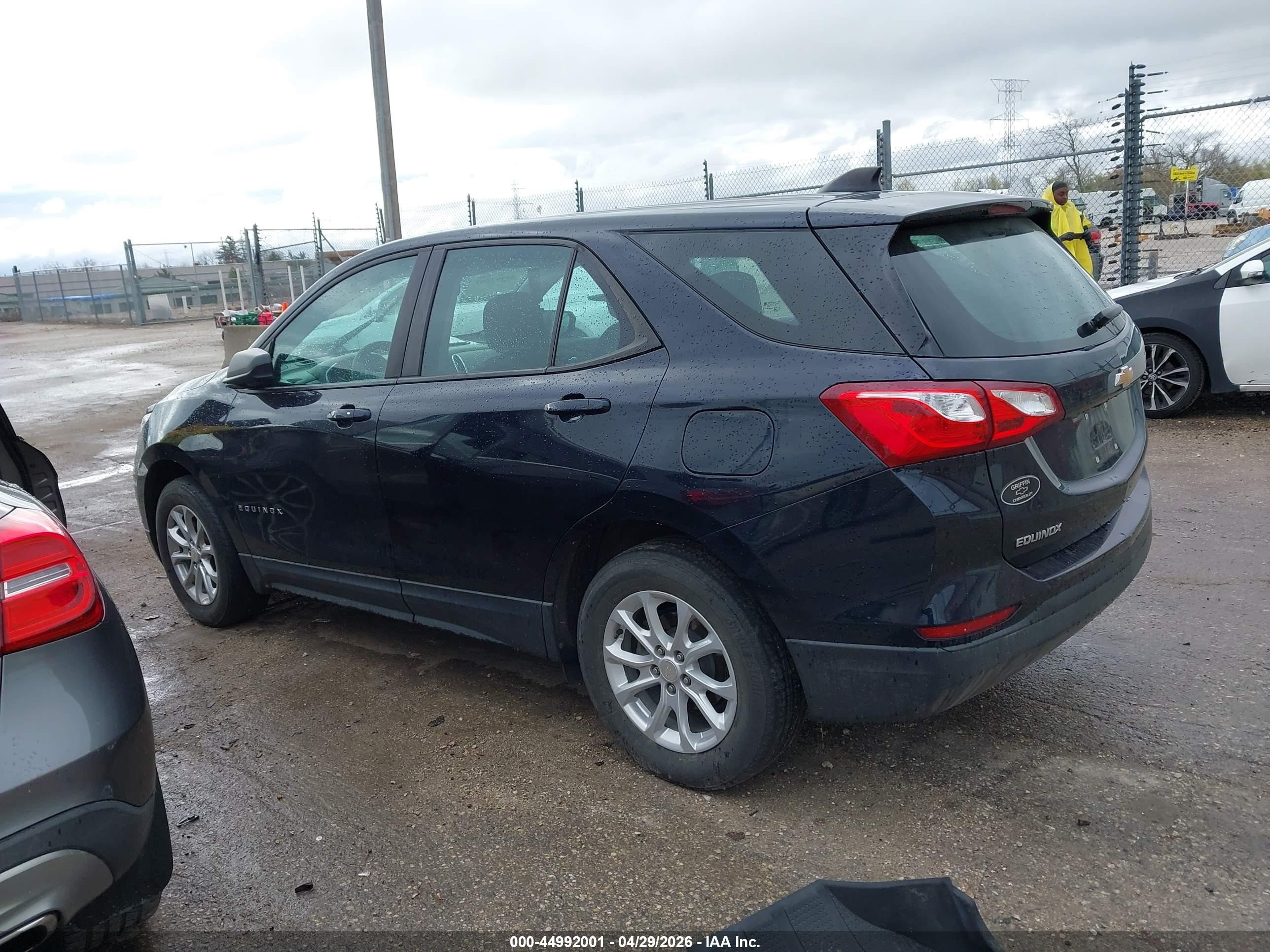 2021 Chevrolet Equinox Awd Ls Black vin: 3GNAXSEV6MS112209
