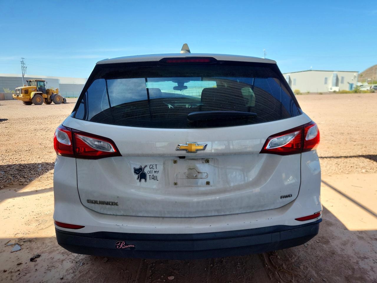 2020 Chevrolet Equinox Ls White vin: 3GNAXSEV7LS581484