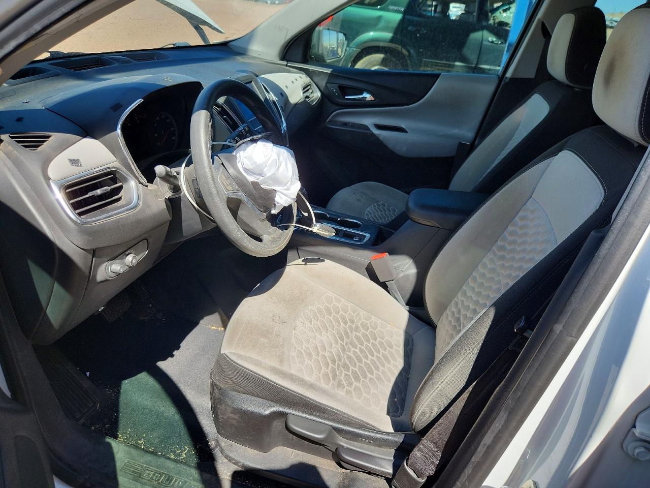 2020 Chevrolet Equinox Ls White vin: 3GNAXSEV7LS581484